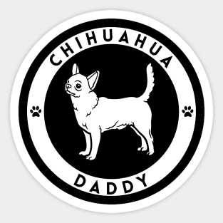 Chihuahua Daddy Sticker
